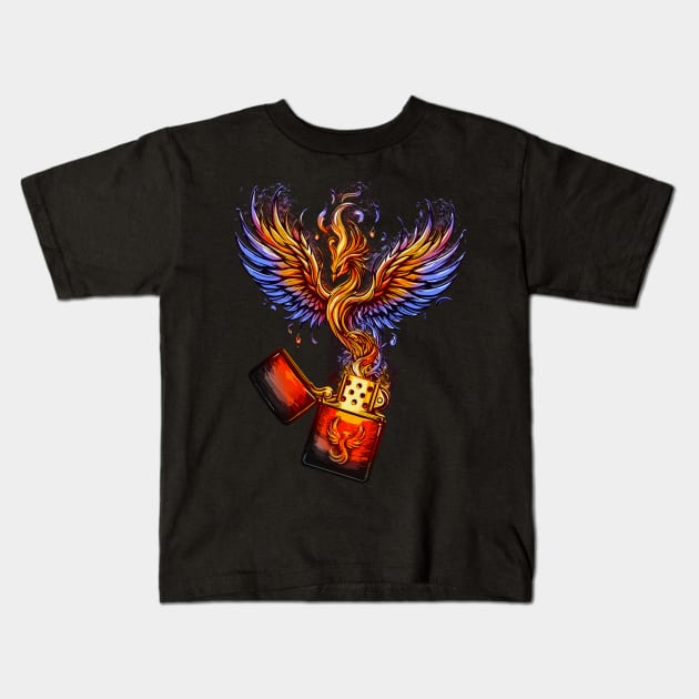 The Flame Kids T-Shirt by alnavasord